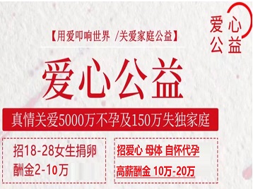 大兴安岭捐卵助孕生子 爱心志愿者招募